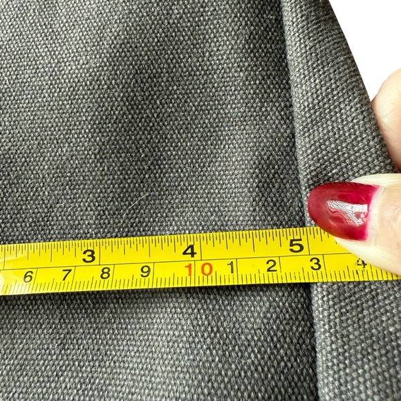 Travelon Heritage Tote Anti Theft Gray Canvas And Suede No Shoulder Strap - Picture 7 of 10